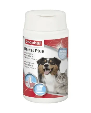 Beaphar Dental Plus 75 g Suplemento a base de Algas Pardas 100% Naturales en Polvo