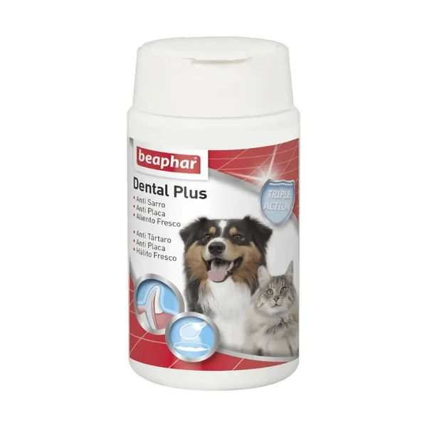 Beaphar Dental Plus 75 g Suplemento a base de Algas Pardas 100% Naturales en Polvo