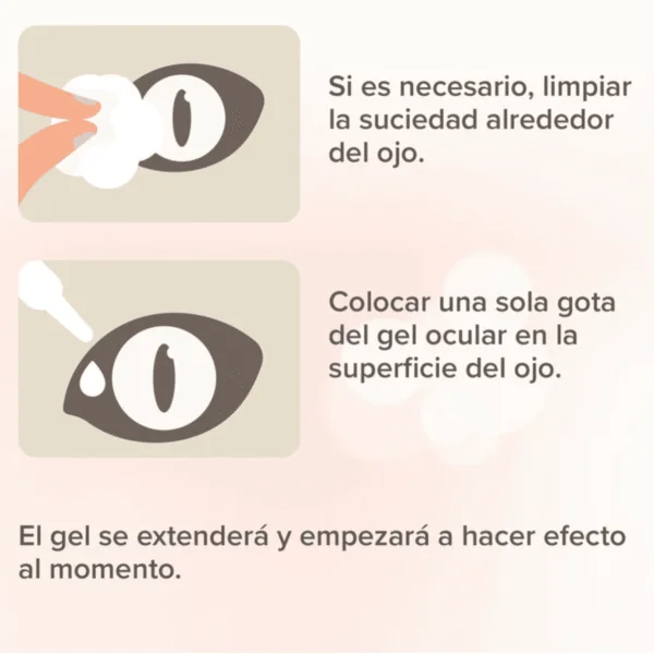 Beaphar Gel Ocular peros gatos mascotas 5 ml