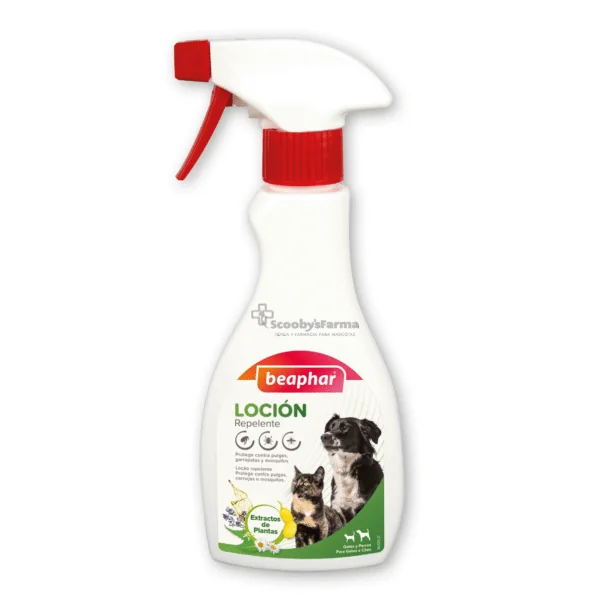 Beaphar loción repelente perros gatos 250 ml