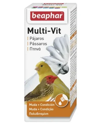 Beaphar Multi-Vitaminas Pájaros 20 ml