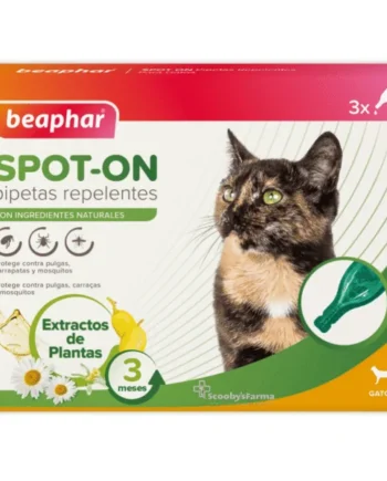 Beaphar Spot on gatos pipetas repelentes 3x1 ml