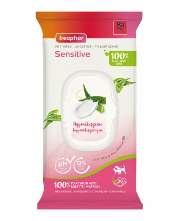 Beaphar Toallitas Húmedas Sensitive 30uds