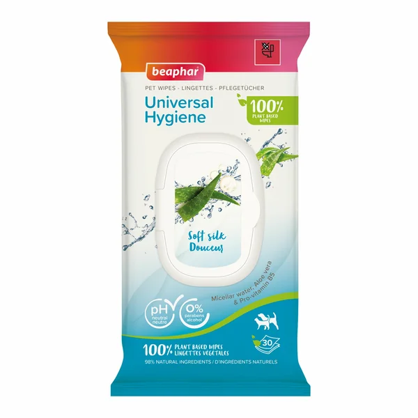 Beaphar Toallitas Húmedas Universal 30uds