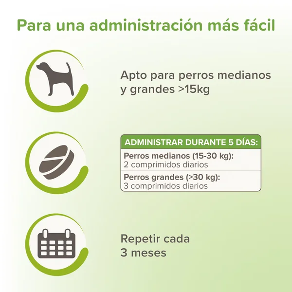 Beaphar - VERMIpure Desparasitante Interno Natural para Perros Grandes (+15kg)