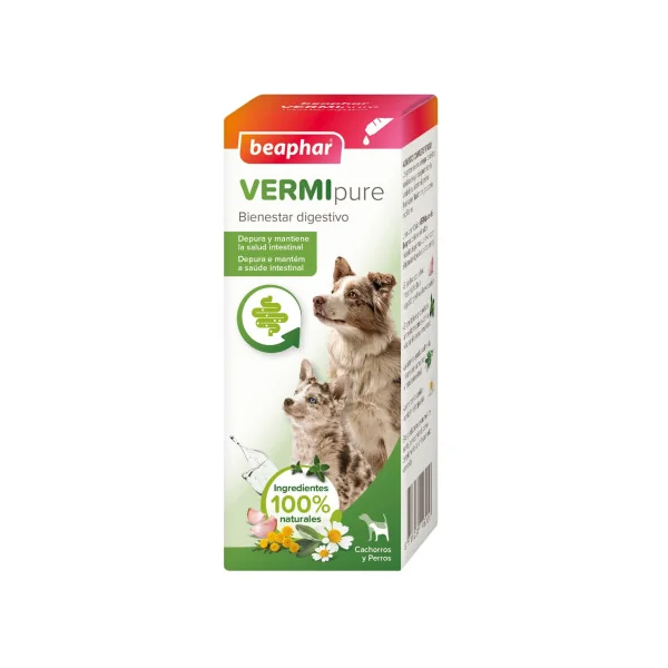 Beaphar VERMIpure Solución Líquida Perros y Cachorros