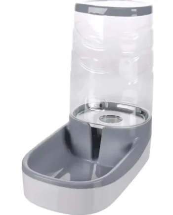 Bebedero Perro Fred 3,5L Regulable Sin Fugas Flamingo