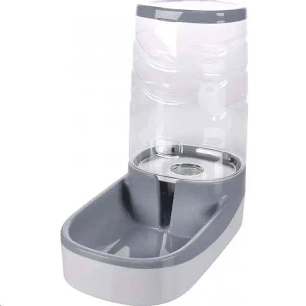 Bebedero Perro Fred 3,5L Regulable Sin Fugas Flamingo