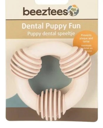 Beeztees Anillo dental rosa 8cm