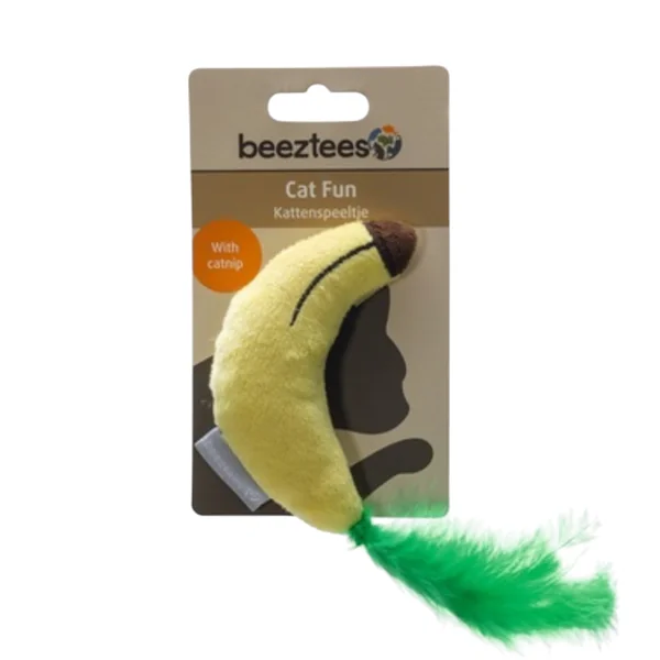 Beeztees Banana con Catnip Juguete Estimulante para Gatos
