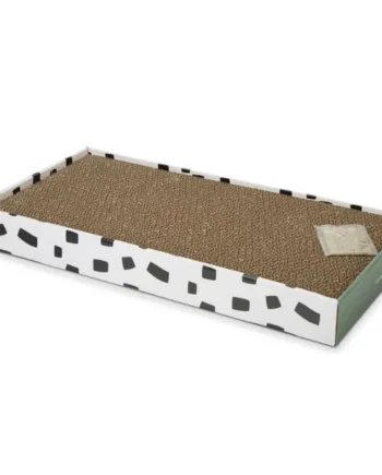 Beeztees Rascador de cartón para gatos – Jixy 47cmx24x4,5cm