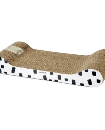 Beeztees Rascador de cartón para gatos – Sofa 49cmx22cmx7,5cm