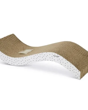 Beeztees Rascador de cartón para gatos – Wiva 52cmx21cmx10cm