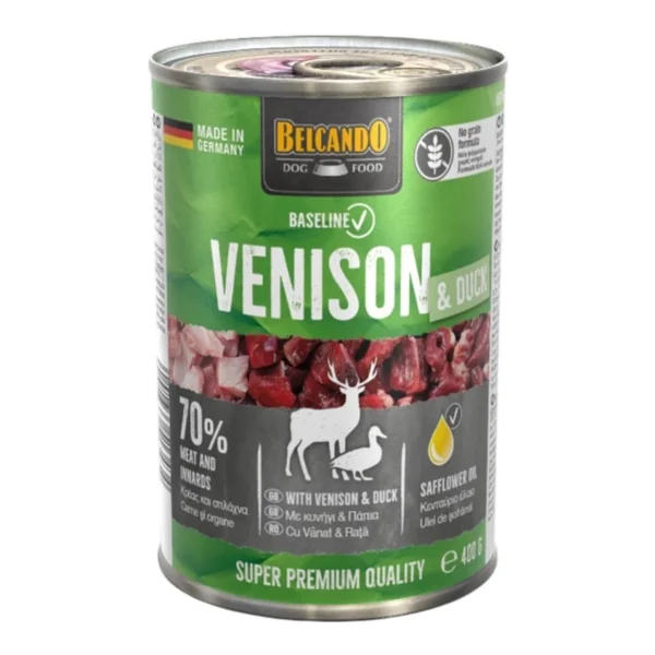 Belcando Baseline Venado y Pato para Perros — Pienso Natural Premium