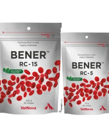 Bener RC chews anemia en perros y gatos 30 chews ANTES SUPRA RC