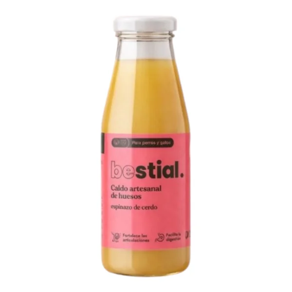 Bestial Caldo de Huesos Naturales — Nutrición y Palatabilidad 250ml