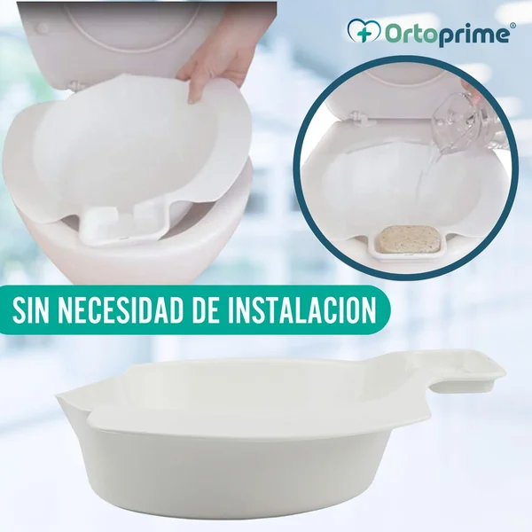 Bidet Adaptable WC Higiene Íntima | Soporte para Jabón