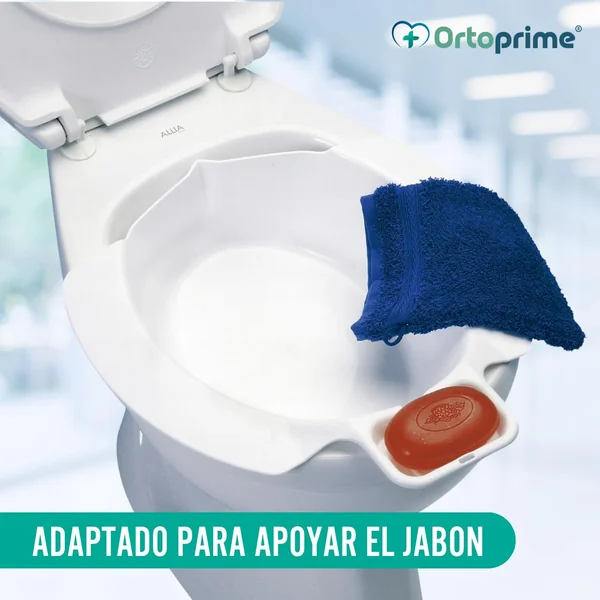 Bidet Adaptable WC Higiene Íntima | Soporte para Jabón