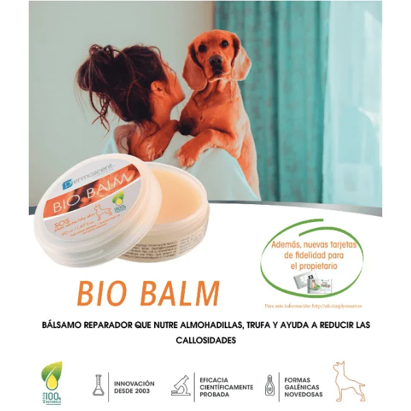 Bio balm crema reparadora Dermoscent perros 50 ml