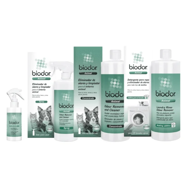 Biodor spray y concentrado elimina olores bioenzimático