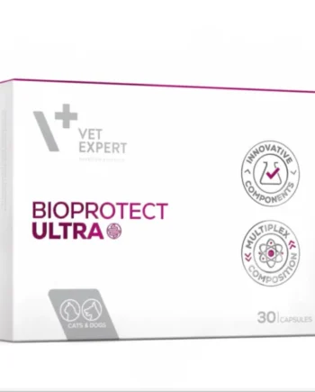 BioProtect ULTRA probióticos prebióticos postbióticos perros gatos 30 cápsulas