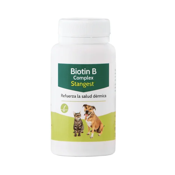 Biotin B Complex comprimidos para pelo y piel en perros y gatos