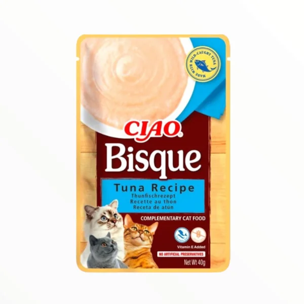 Bisque Puré de Atún para Gatos