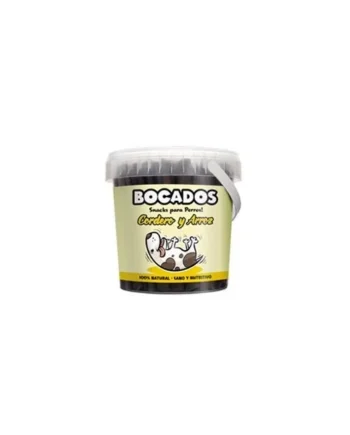 Bocados Cordero y Arroz 800g