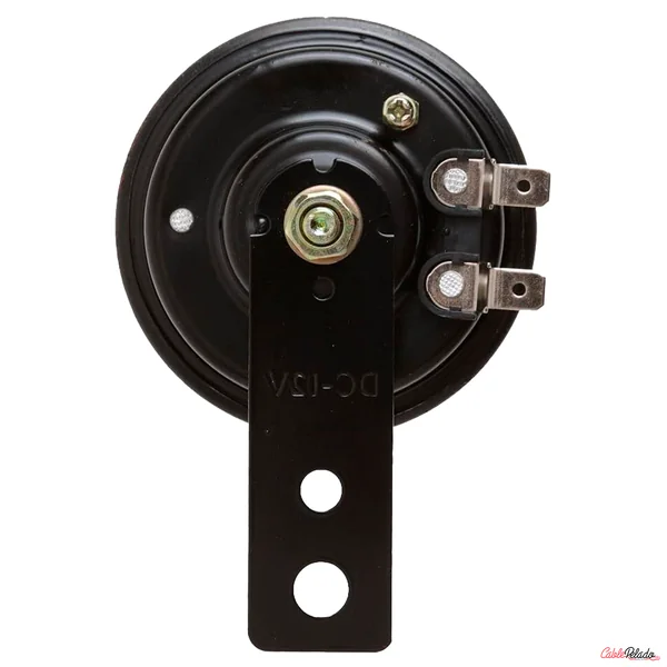 Bocina Electrica Impermeable Universal De La Moto 12V 105dB Negro