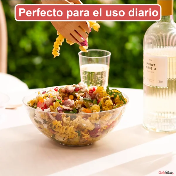 Bol De Plástico Para Cocina 3 Litros Transparente