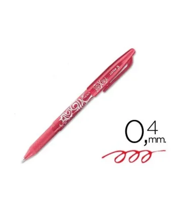 Boligrafo Borrable Pilot Frixion ball Rojo