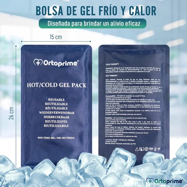 Bolsa de Gel Reutilizables Frío y Calor