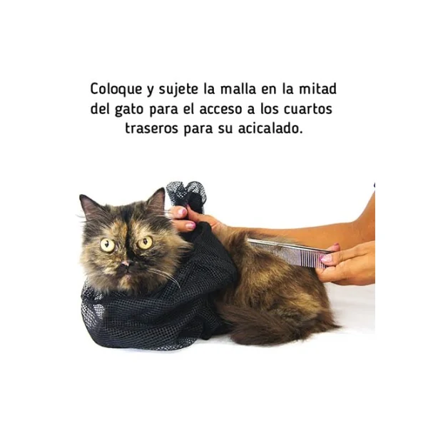 Bolsa de Malla para el aseo de Gatos