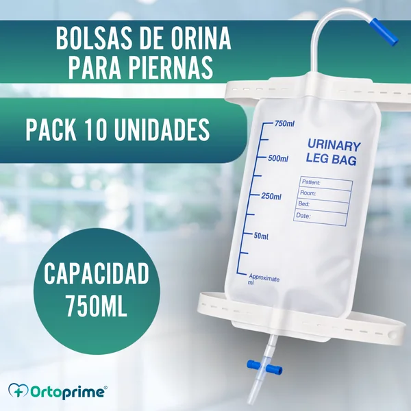 Bolsa de Orina para Pierna | Colector Urinario Desechable