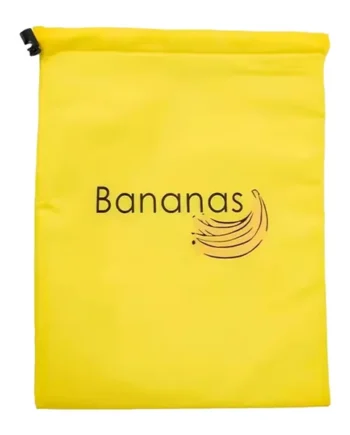 Bolsa Para Plátanos Reutilizable Para Frigorífico Amarillo