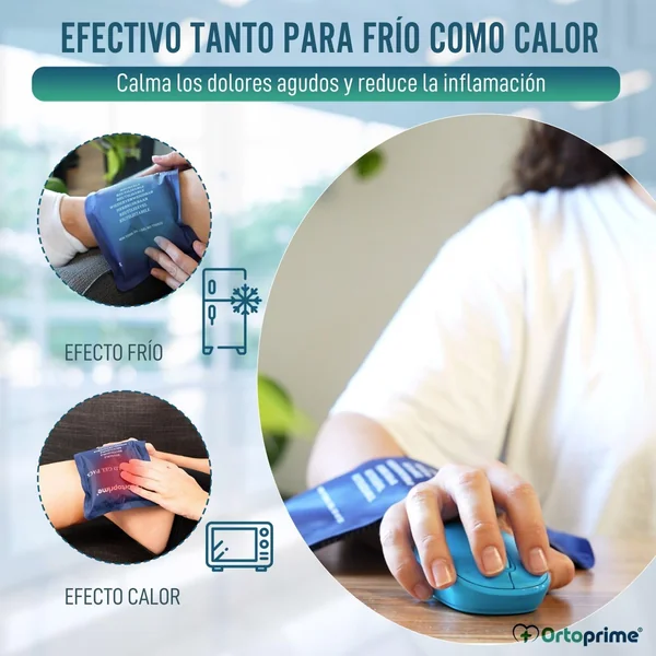 Bolsa Tratamiento Frío y Calor Adaptable al Cuerpo