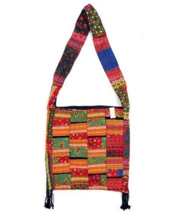 Bolso bandolera patchwork tribal