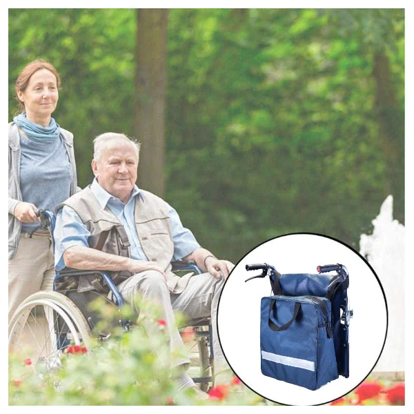 Bolso Impermeable para Silla de Ruedas | Azul Marino