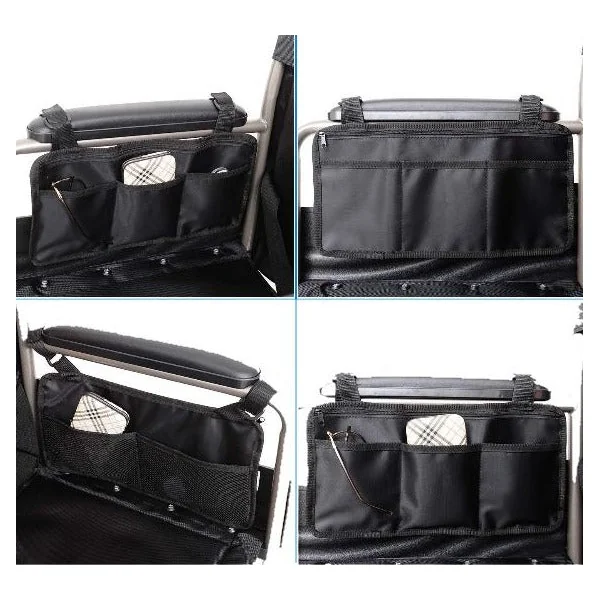 Bolso Lateral de Múltiples Compartimientos | Silla de Ruedas