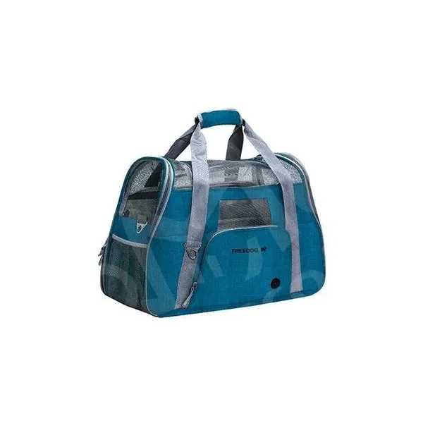 Bolso Transportin Crossworld Azul 51 X 23 X 35 cm Freedog
