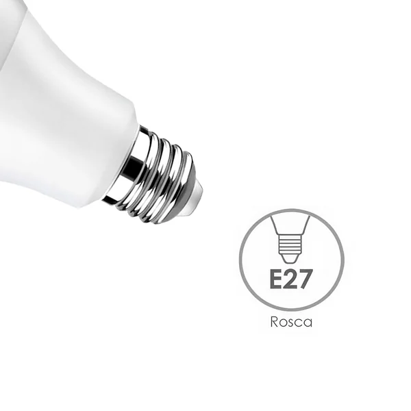Bombilla LED E27 Luz Fria 11W