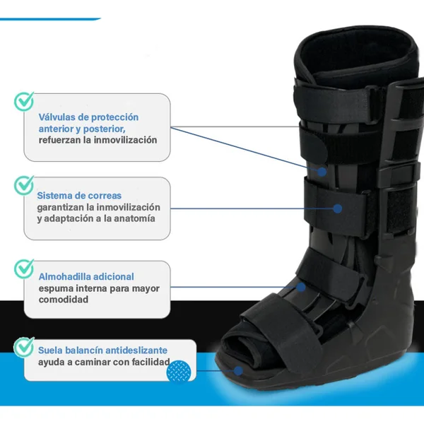 Bota Walker Ortesis Inmovilizadora de Tobillo