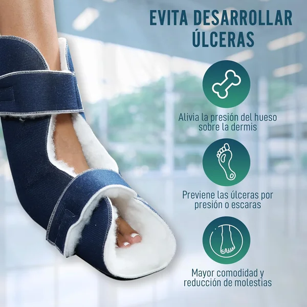 Botas Antiescaras Protectoras Par Izquierda y Derecha