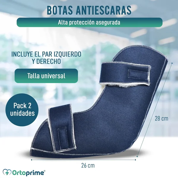 Botas Antiescaras Protectoras Par Izquierda y Derecha