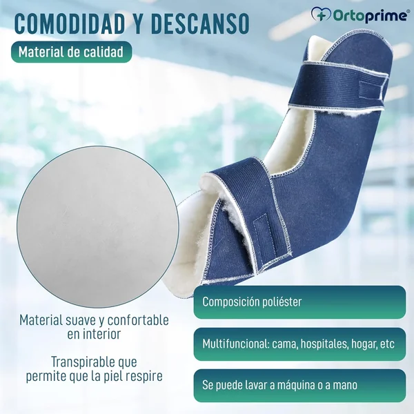 Botas Antiescaras Protectoras Par Izquierda y Derecha