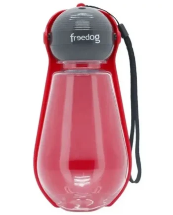 Botella Bebedero Ovi Rojo 400 ml
