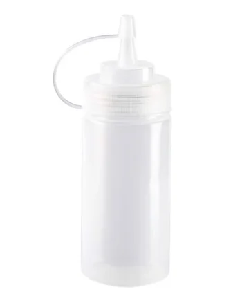 Botella Para Salsas Plástico 300 ml Transparente
