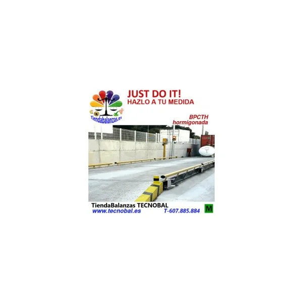BPCTH 3,30m. x 12/14/16...26m. 80/100 TN. BÁSCULA PUENTE HORMIGONADA DE BAXTRAN.