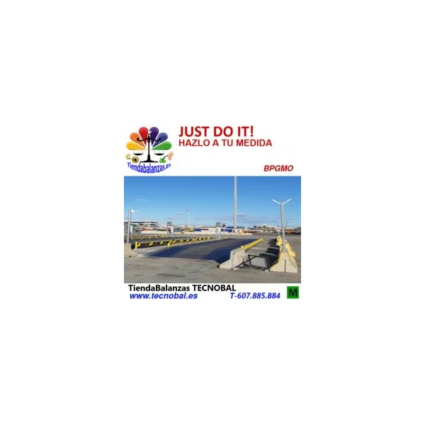 BPGMO 3/3,30m. x 6/8/10/12/14/16/18m. 30/60 TN. BÁSCULA PUENTE MODULAR DE BAXTRAN.
