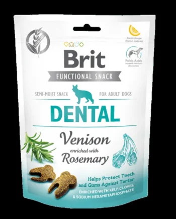 Brit Care - DENTAL Functional Snack de Venado para perros 150gr